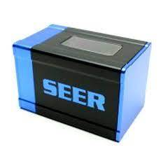 Box Gods - Seer - Deck Box Black and Blue BXGDBSABL